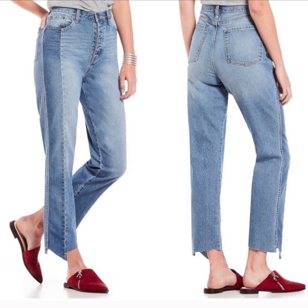 Anthropologie Asymmetrical Ella Moss Jeans